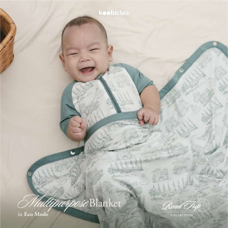 Koobicles Multipurpose Blanket TENCEL™ "Road Trip"