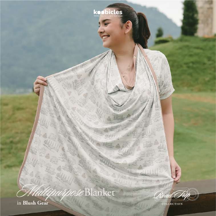 Koobicles Multipurpose Blanket TENCEL™ "Road Trip"