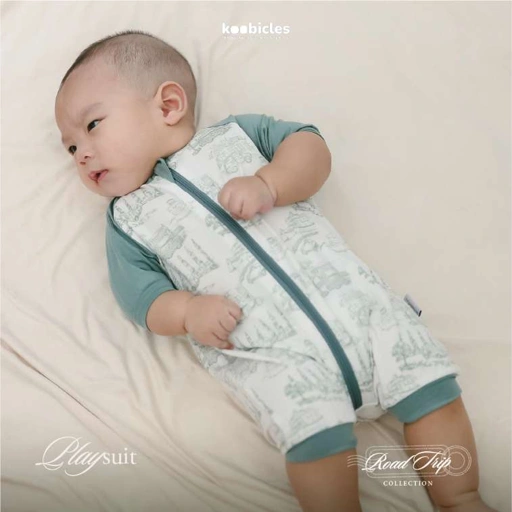 Image of Koobicles Playsuit TENCEL™ "Road Trip"