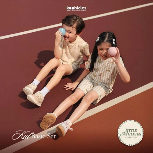 Koobicles Kid Basic Set TENCEL™ "Little Athletes"