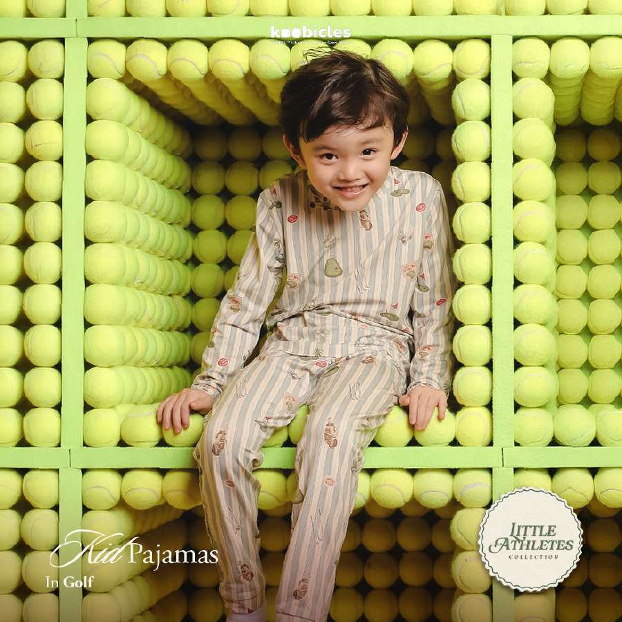 Koobicles Kid Pajamas TENCEL™ "Little Athletes"