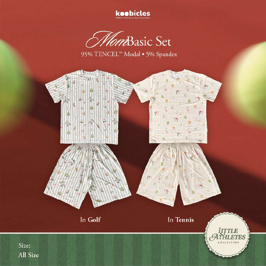 Koobicles Mom Basic Set TENCEL™ "Little Athletes"
