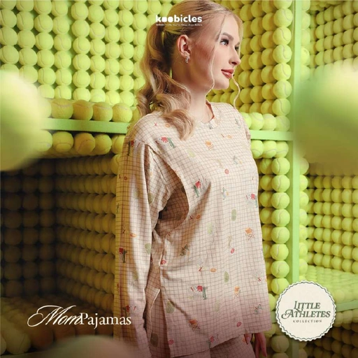 Koobicles Mom Pajamas TENCEL™ "Little Athletes"