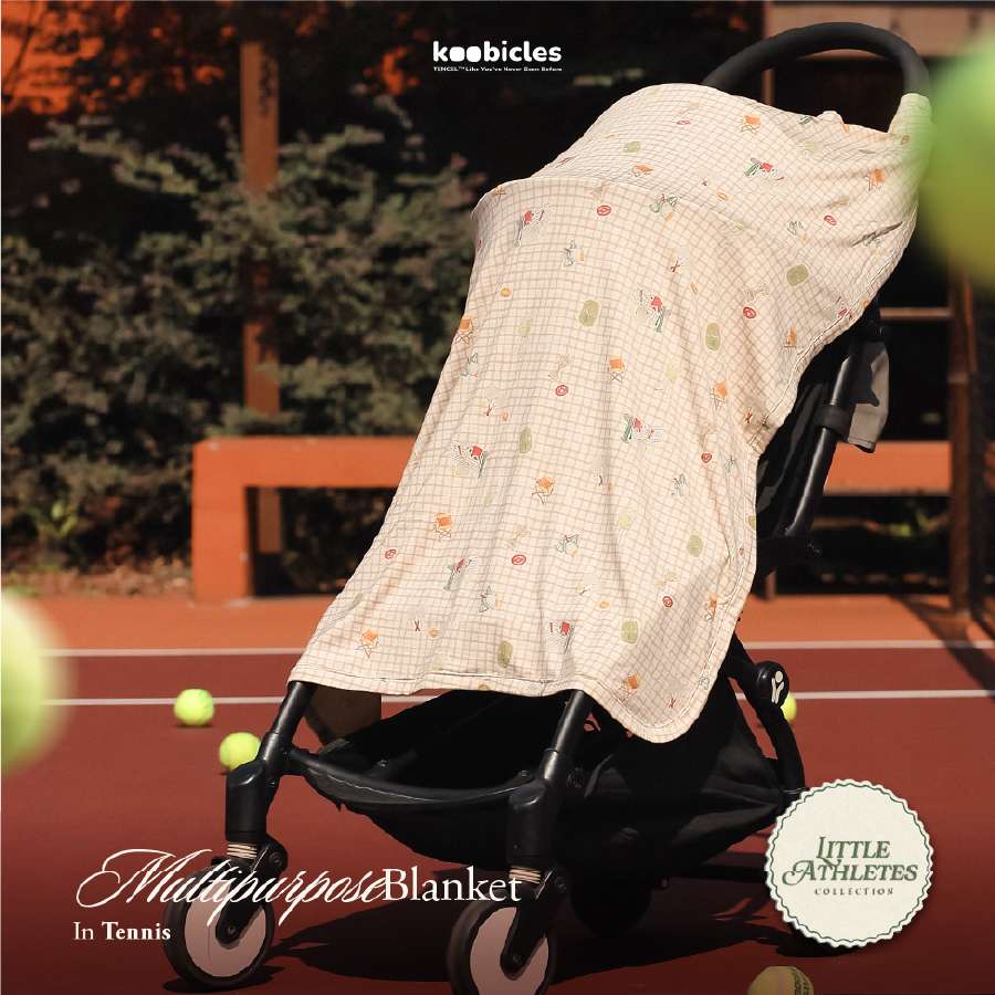 Koobicles Multipurpose Blanket TENCEL™ "Little Athletes"