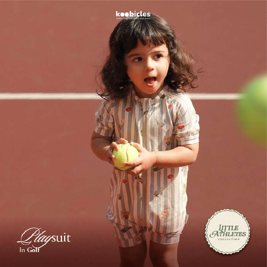 Koobicles Playsuit TENCEL™ "Little Athletes"