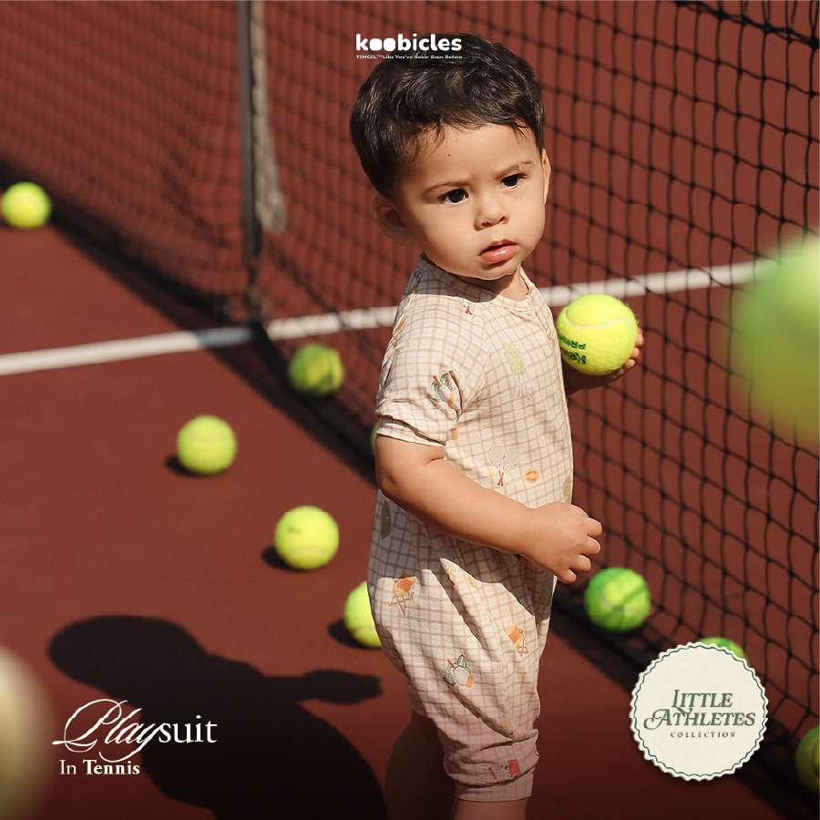Koobicles Playsuit TENCEL™ "Little Athletes"