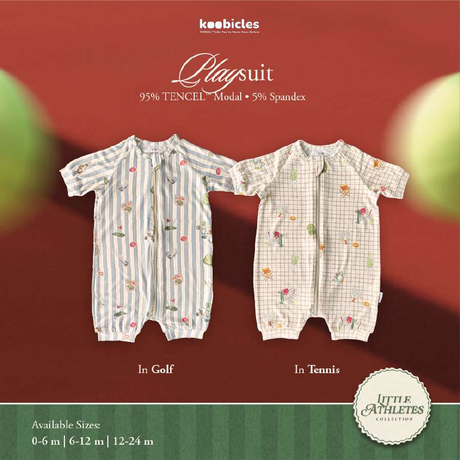 Koobicles Playsuit TENCEL™ "Little Athletes"