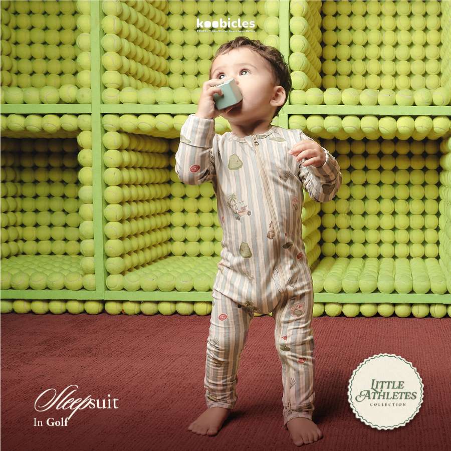 Koobicles Sleepsuit TENCEL™ "Little Athletes"