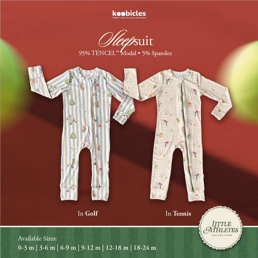 Koobicles Sleepsuit TENCEL™ "Little Athletes"