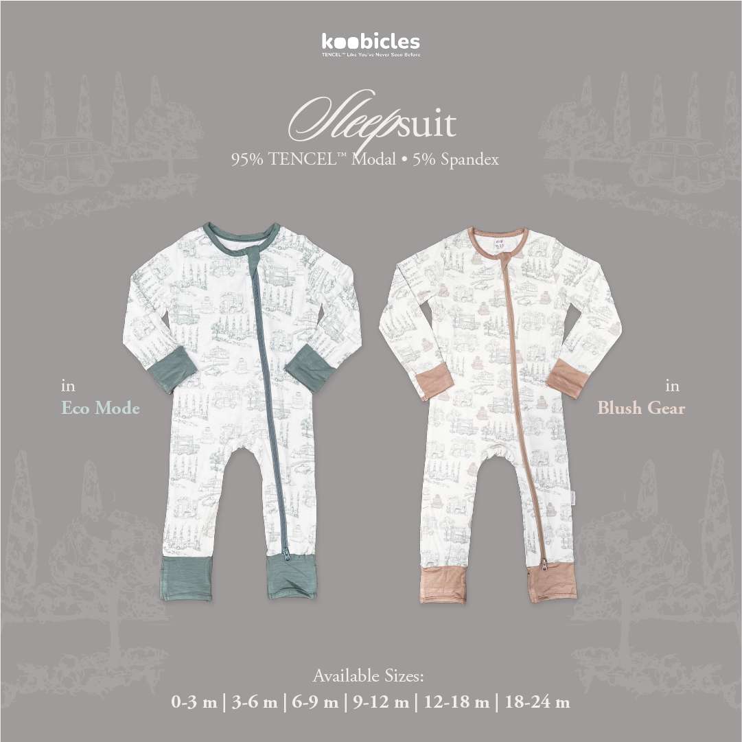 Koobicles Sleepsuit TENCEL™ "Road Trip"