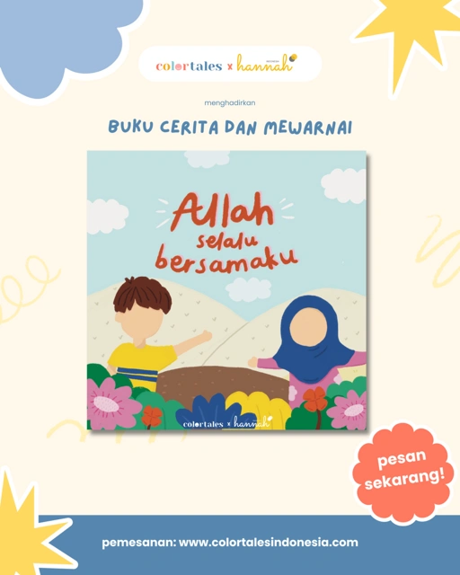 Image of Buku Cerita dan Mewarnai - Allah Selalu Bersamaku