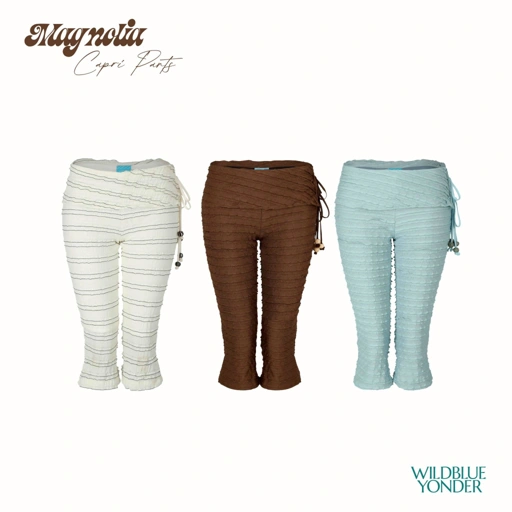 Image of Wildblueyonder - MAGNOLIA CAPRI PANTS