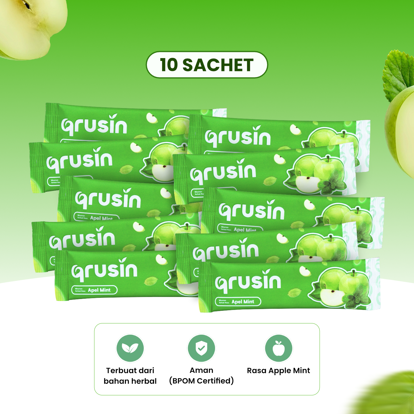 Qrusin Fiber - 10 Sachet