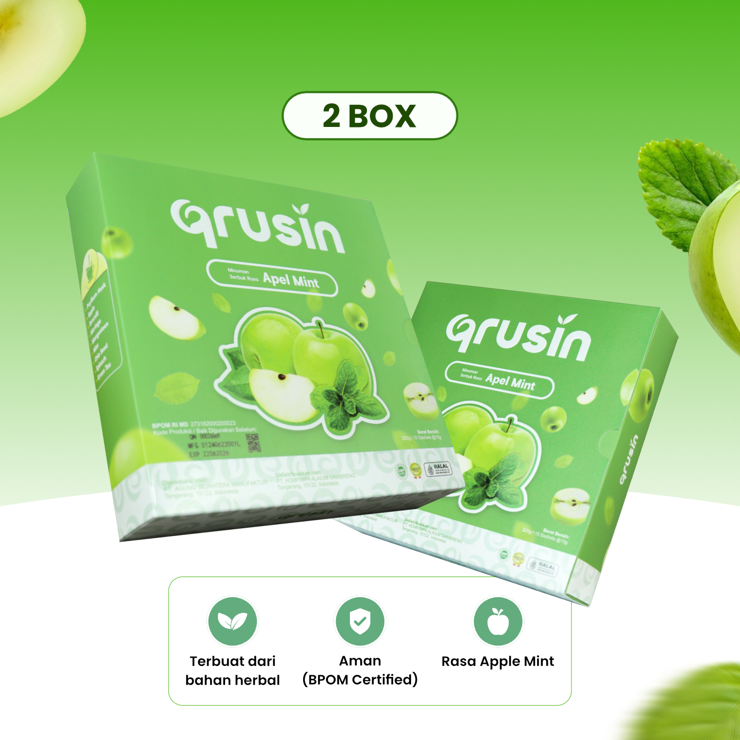 Qrusin Fiber - 2 Box