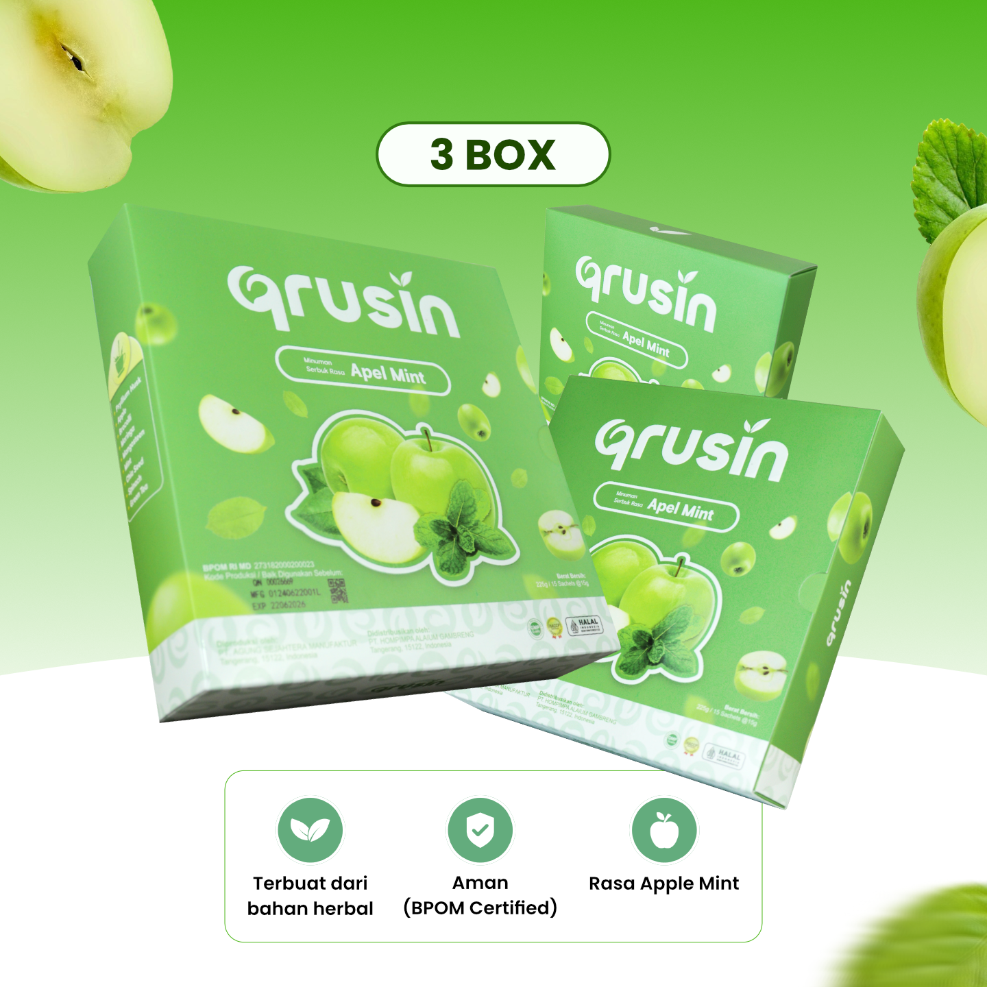 Qrusin Fiber - 3 Box