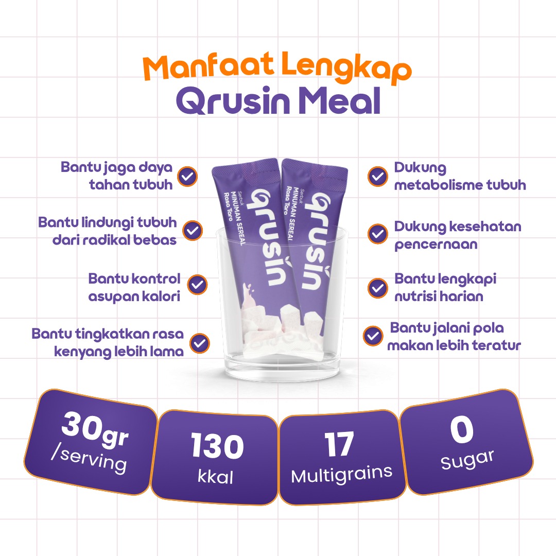 Qrusin Meal Multigran - 4 Box