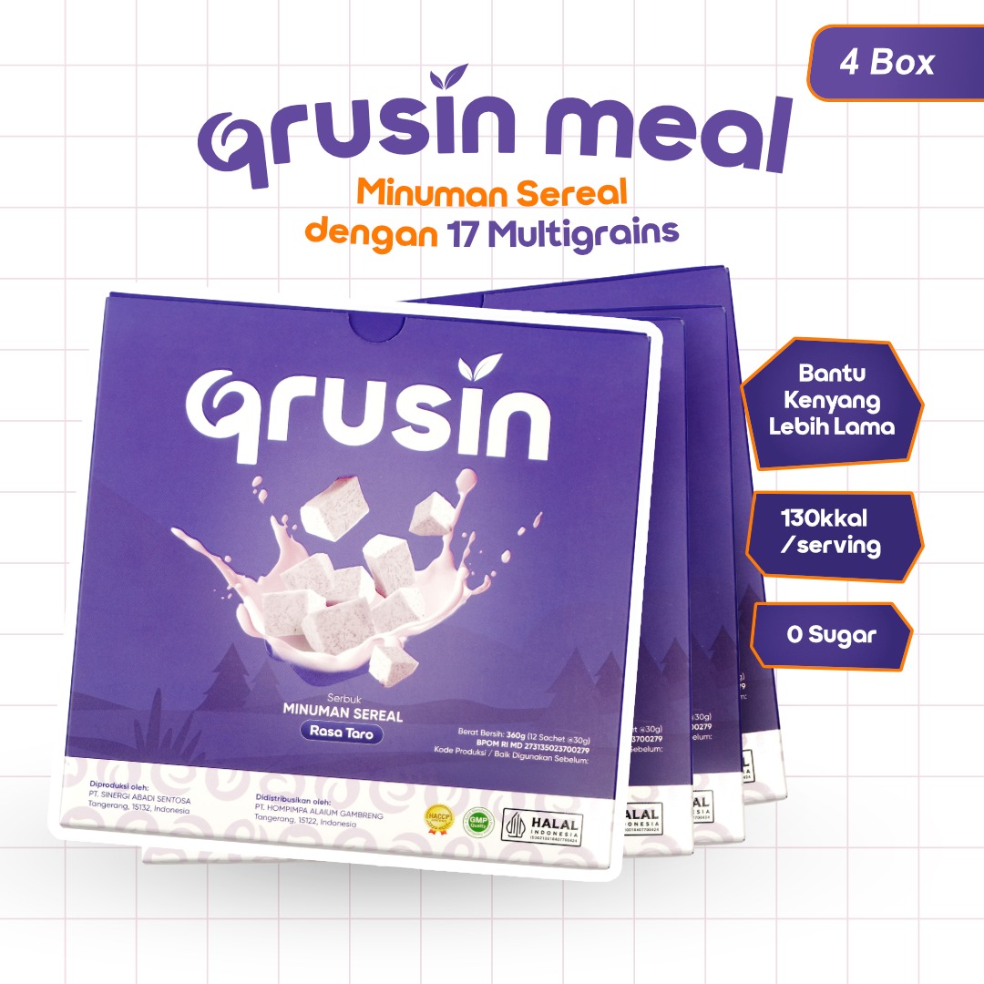 Qrusin Meal Multigran - 4 Box
