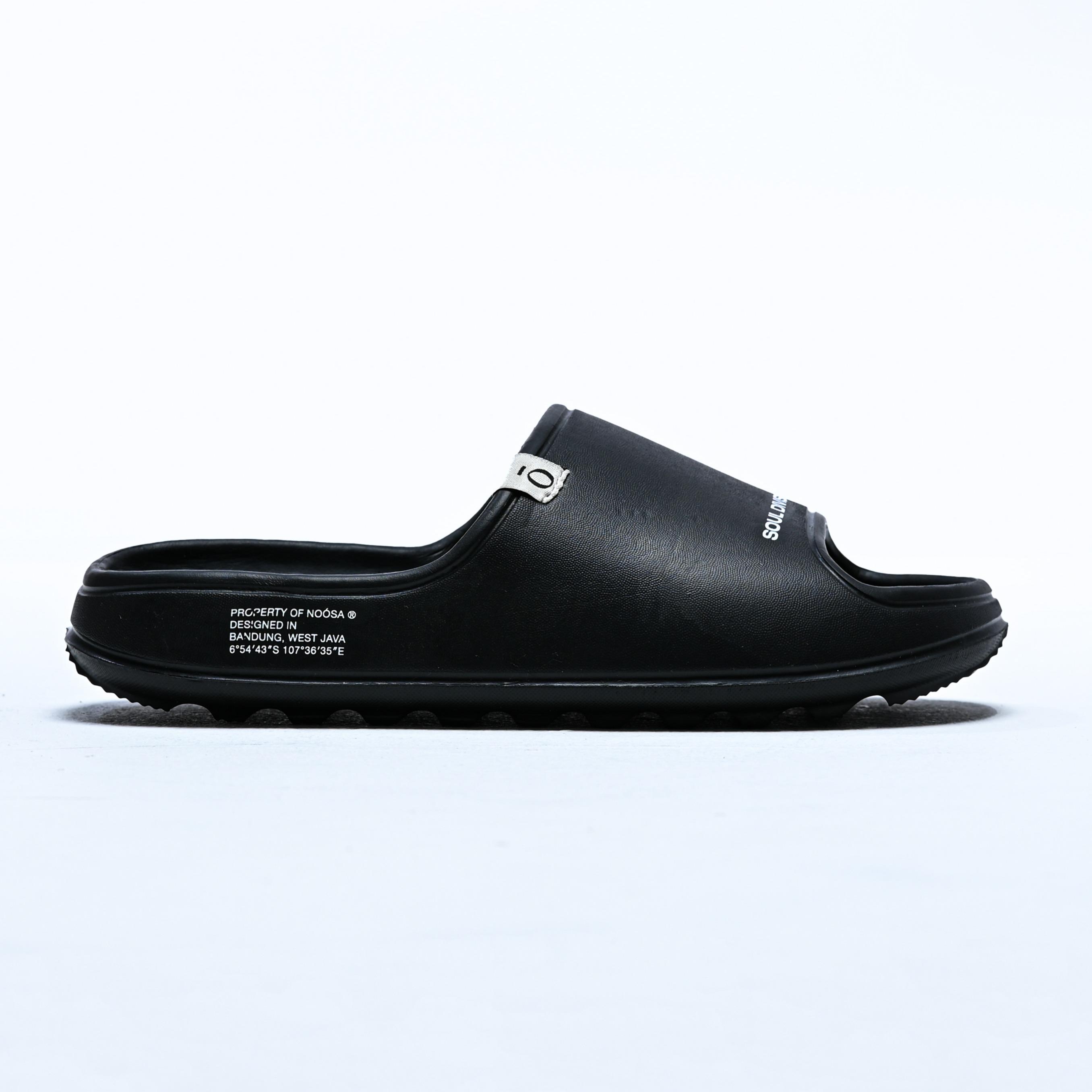NOOSA Nordic Eva Slides Black White