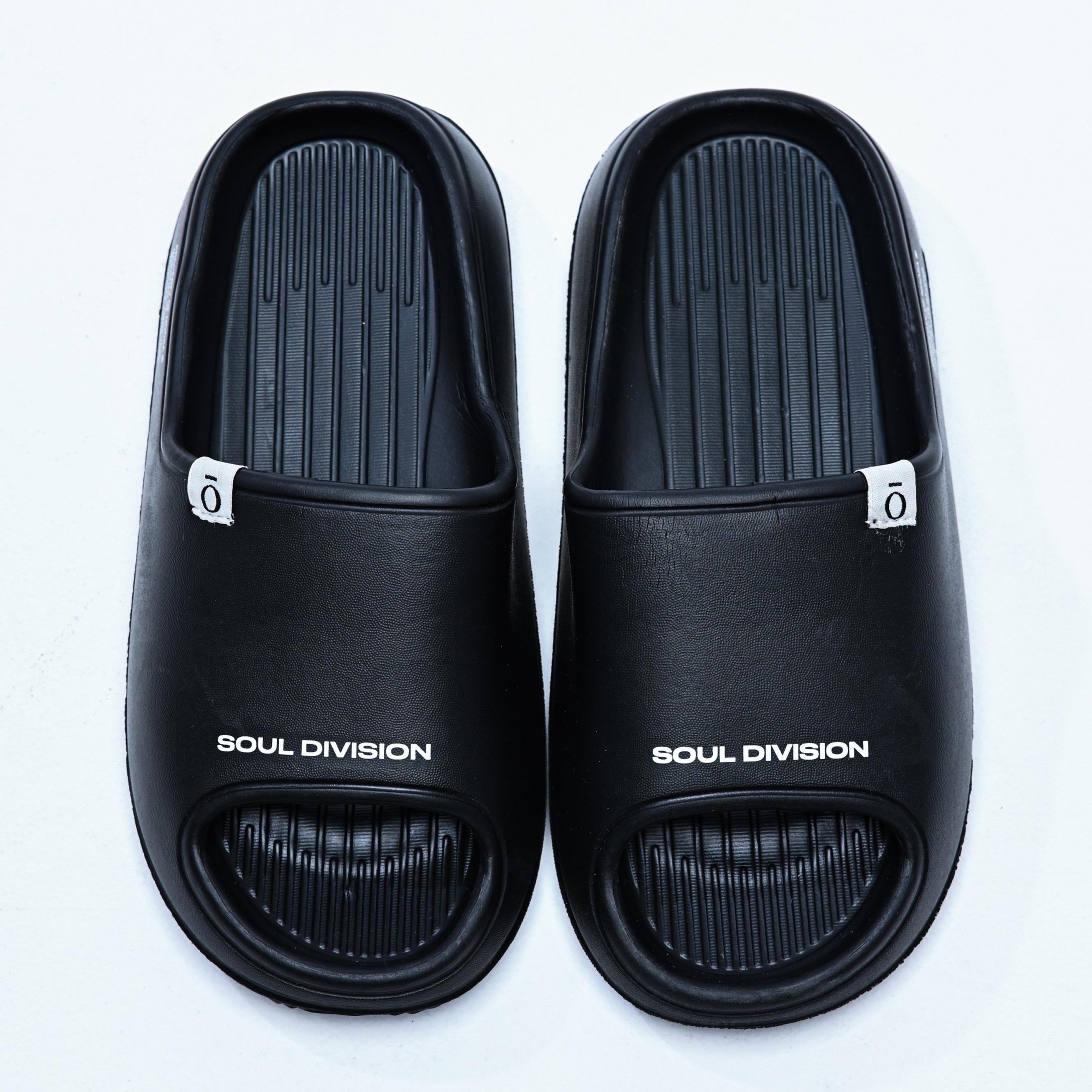 NOOSA Nordic Eva Slides Black White