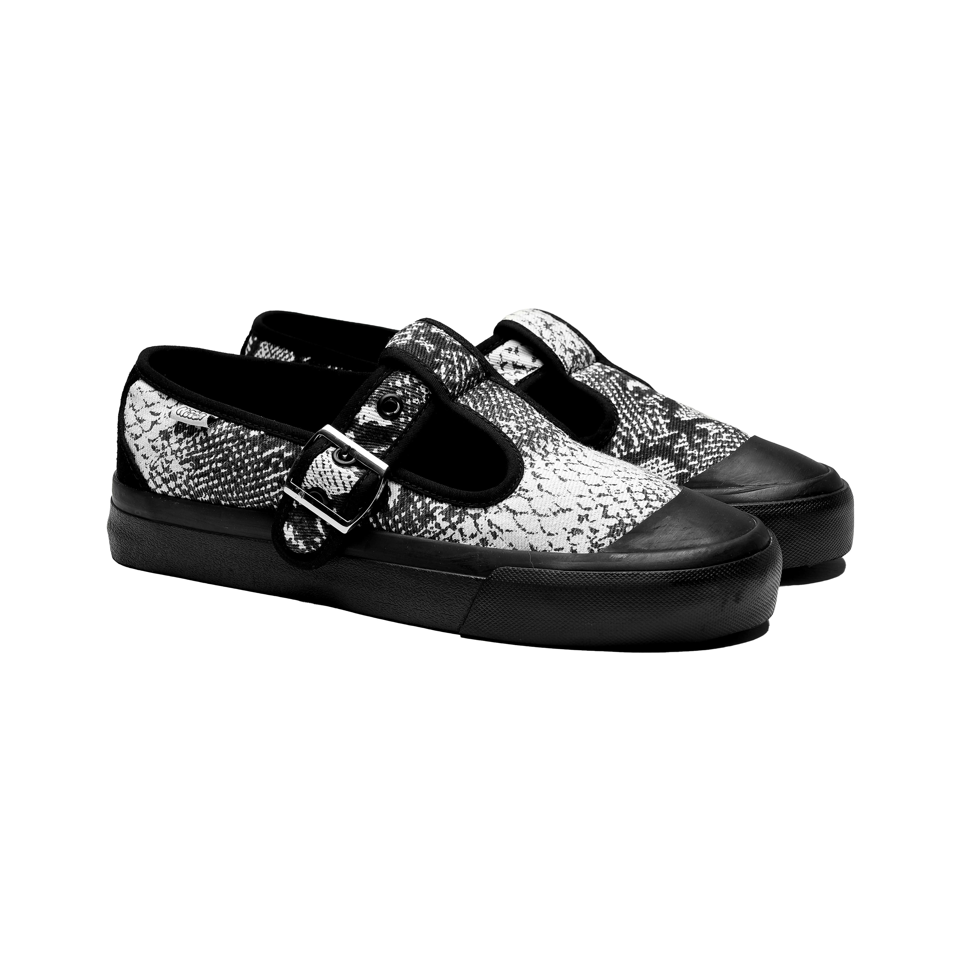 NOOSA Venomous Black Maryjanes Slip On