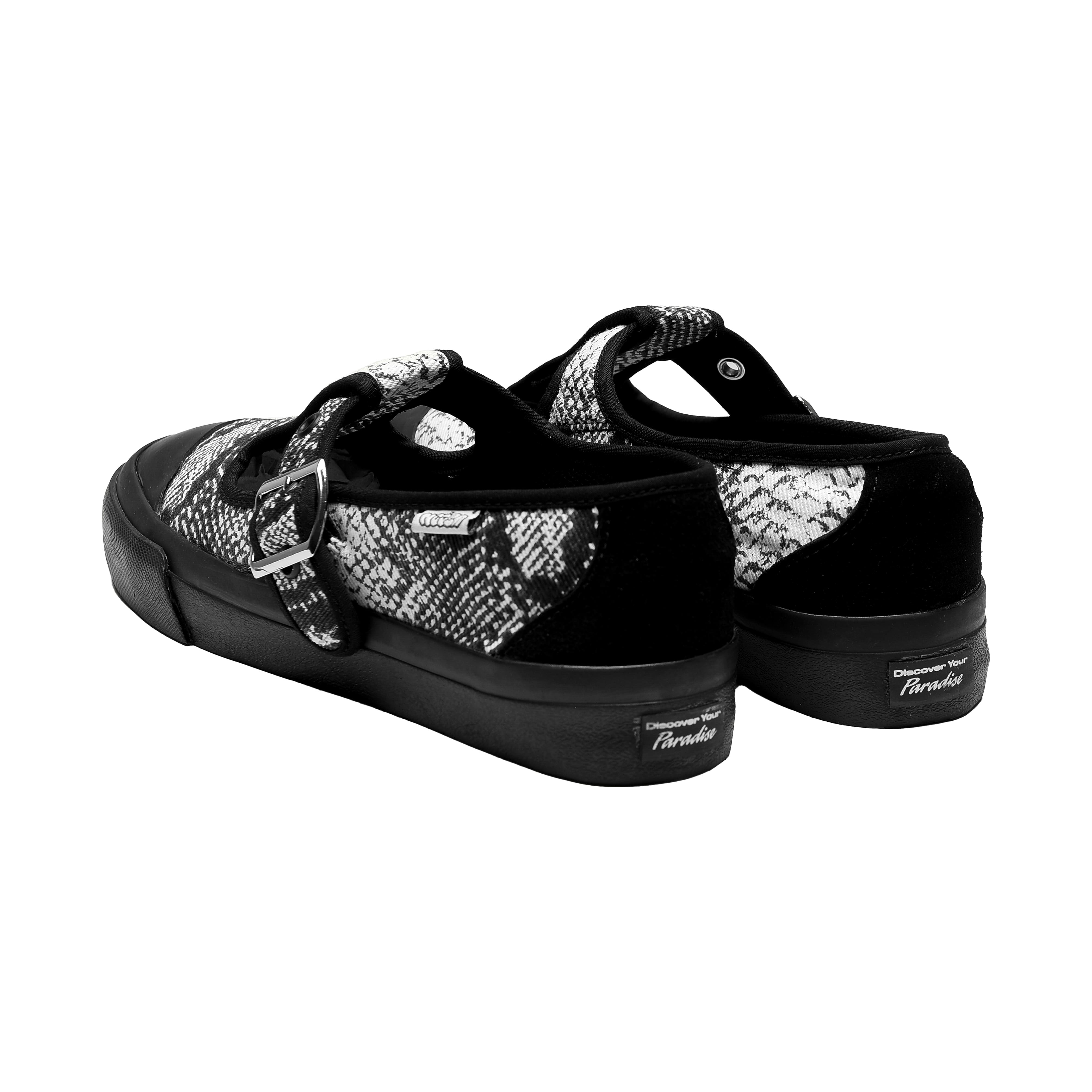 NOOSA Venomous Black Maryjanes Slip On