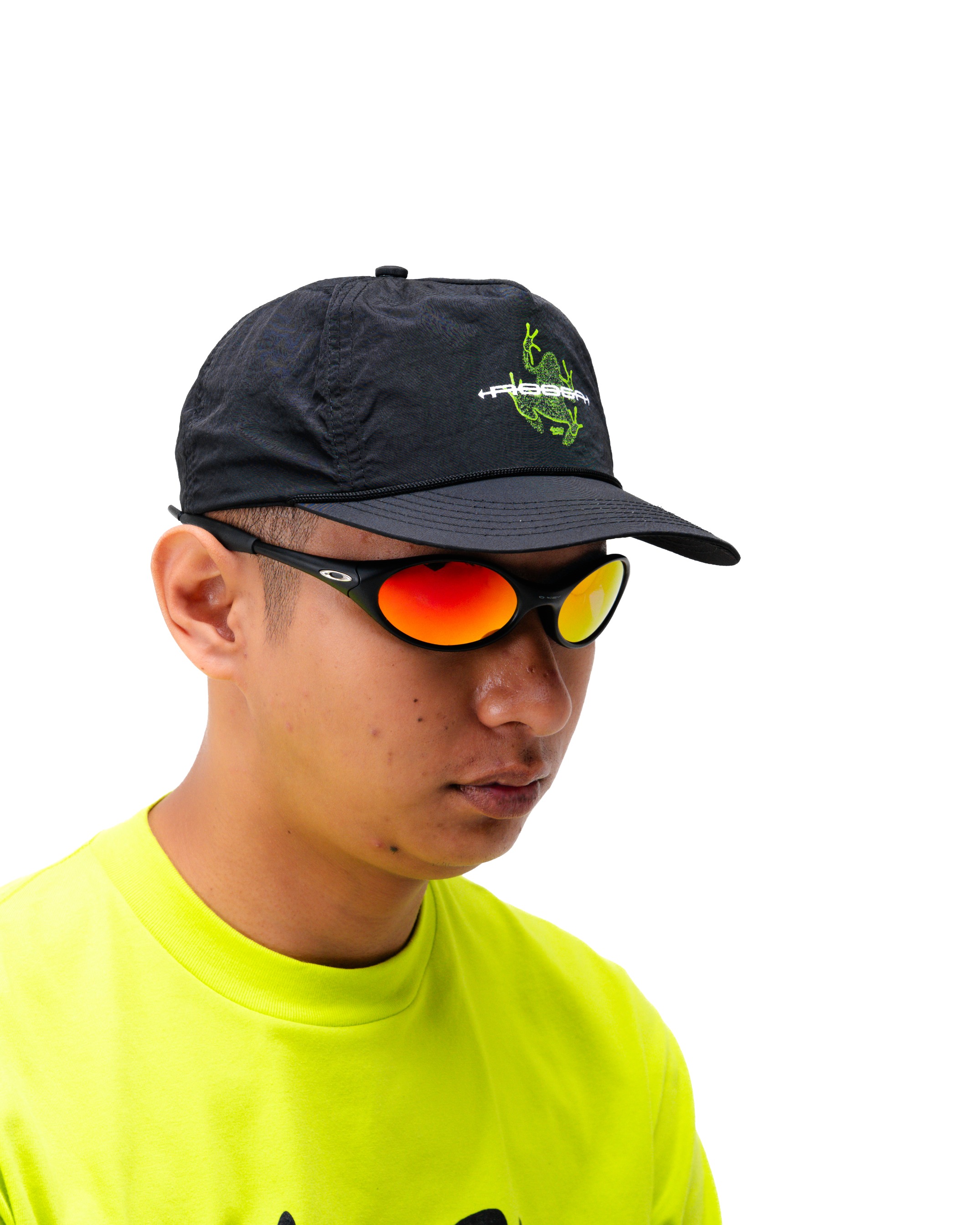 NOOSA Equipment Frog Logo Rope Hat - Black