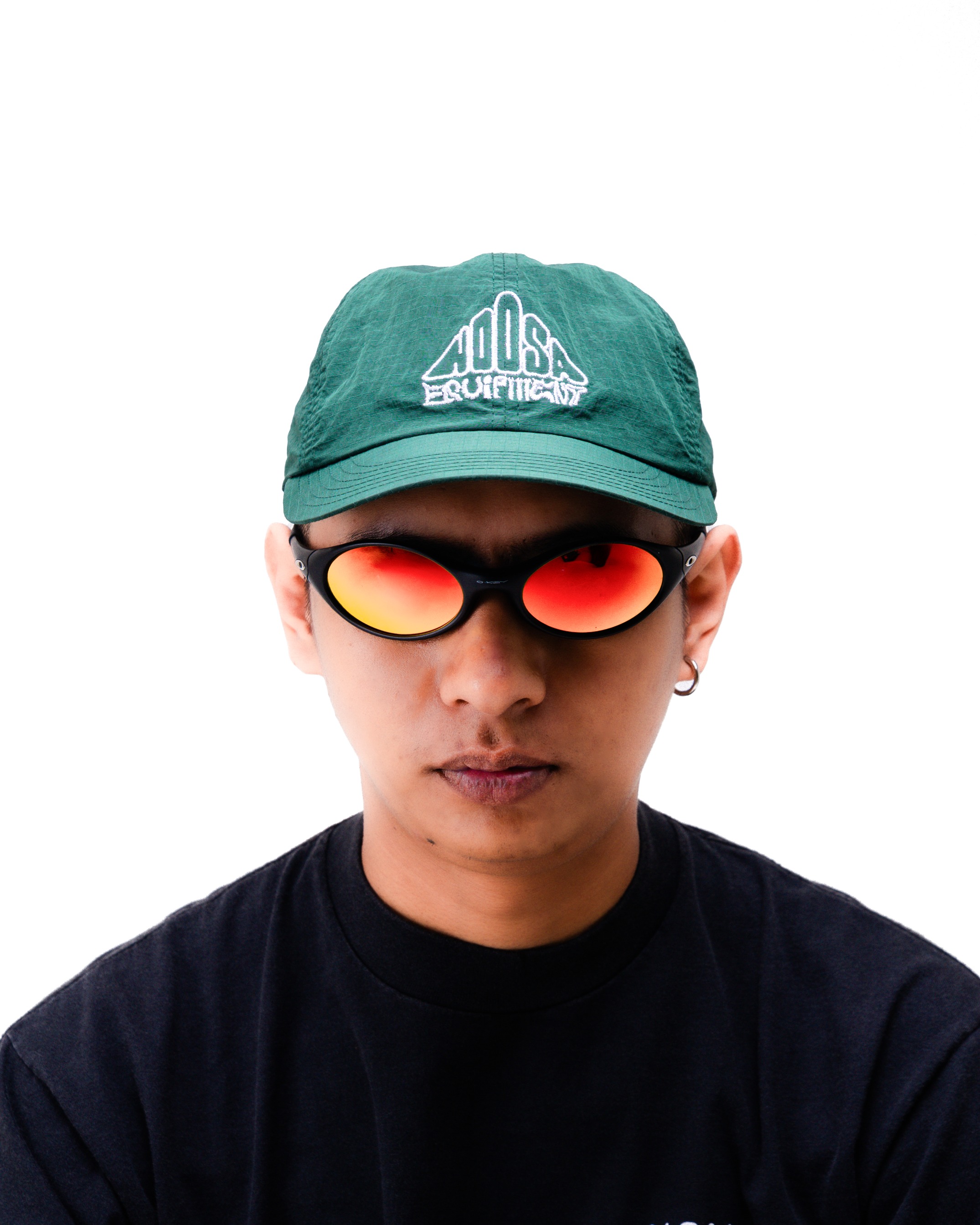 NOOSA Equipment Triangle Logo Caps - Bottle Green