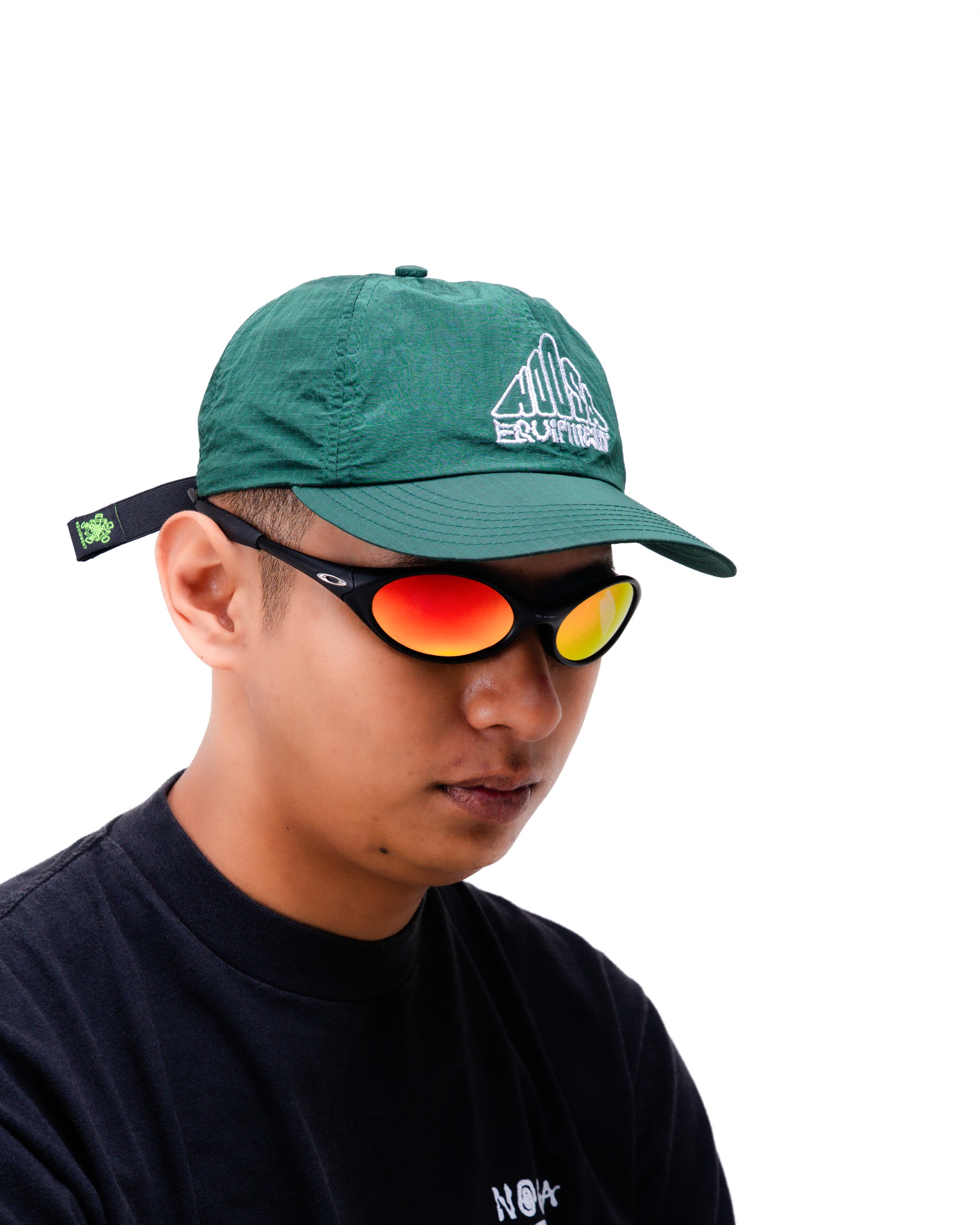 NOOSA Equipment Triangle Logo Caps - Bottle Green