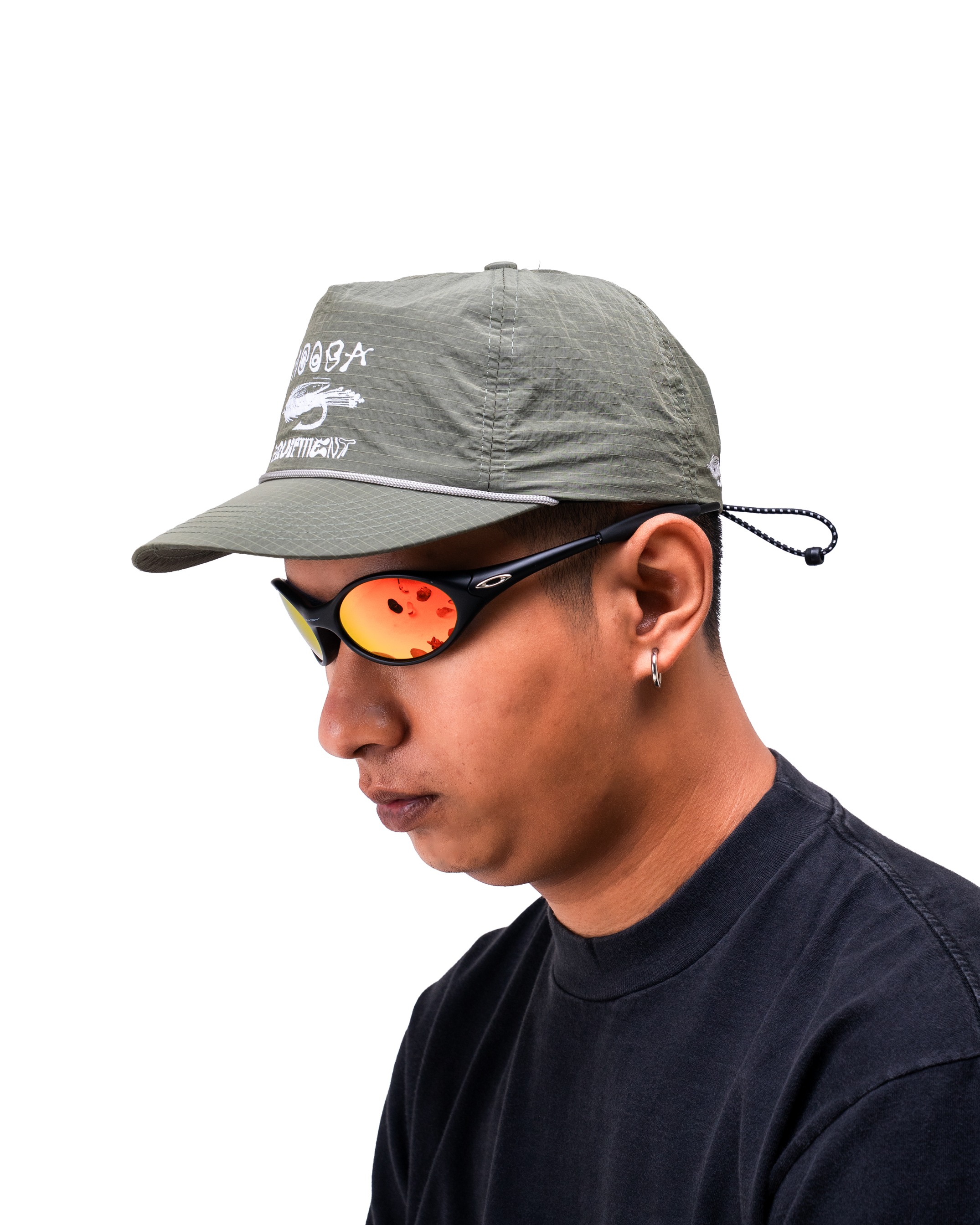 NOOSA Equipment Mosquito Rope Hat - Olive Green