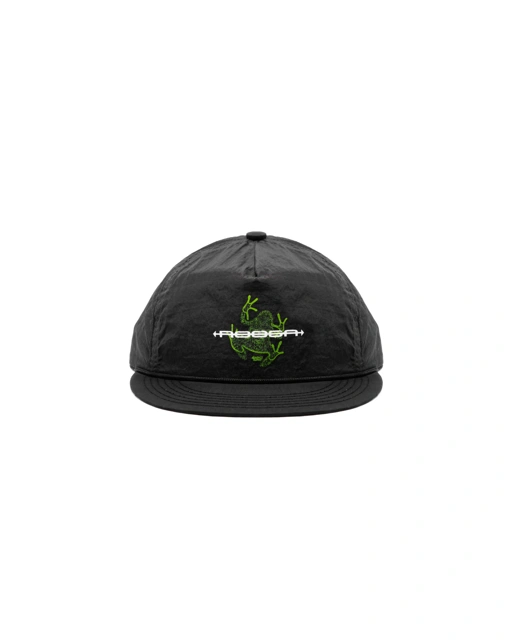 Image of NOOSA Equipment Frog Logo Rope Hat - Black