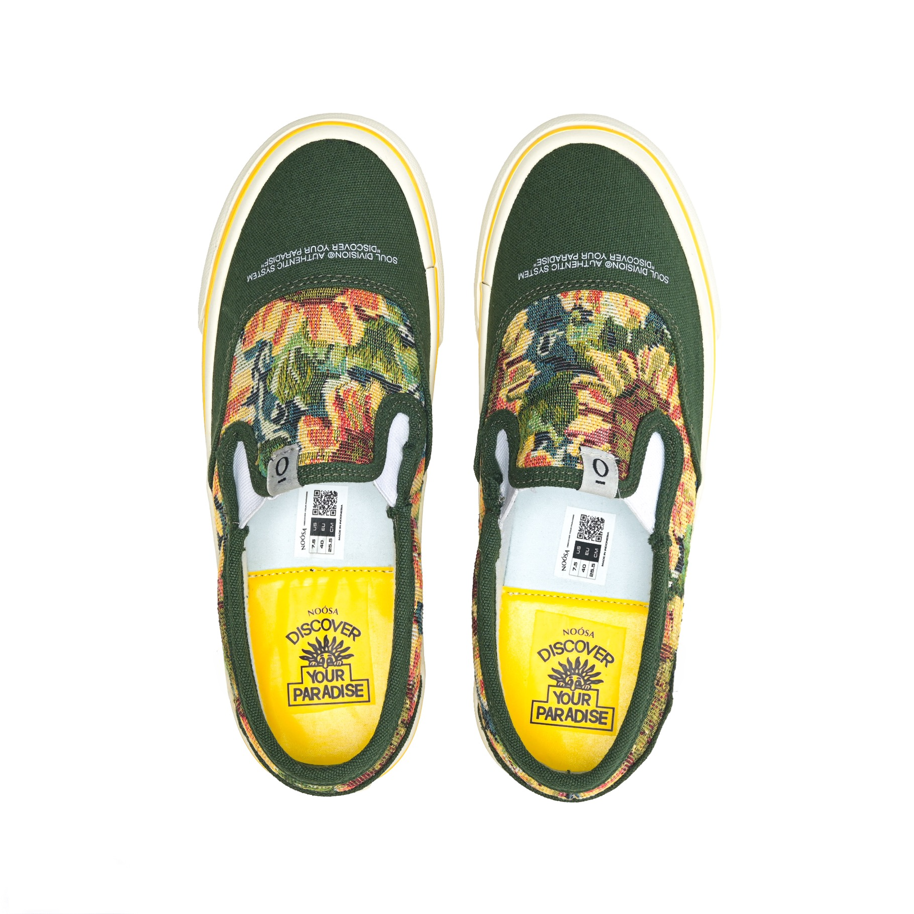 NOOSA Liberta Flowers Tapestry Slip On