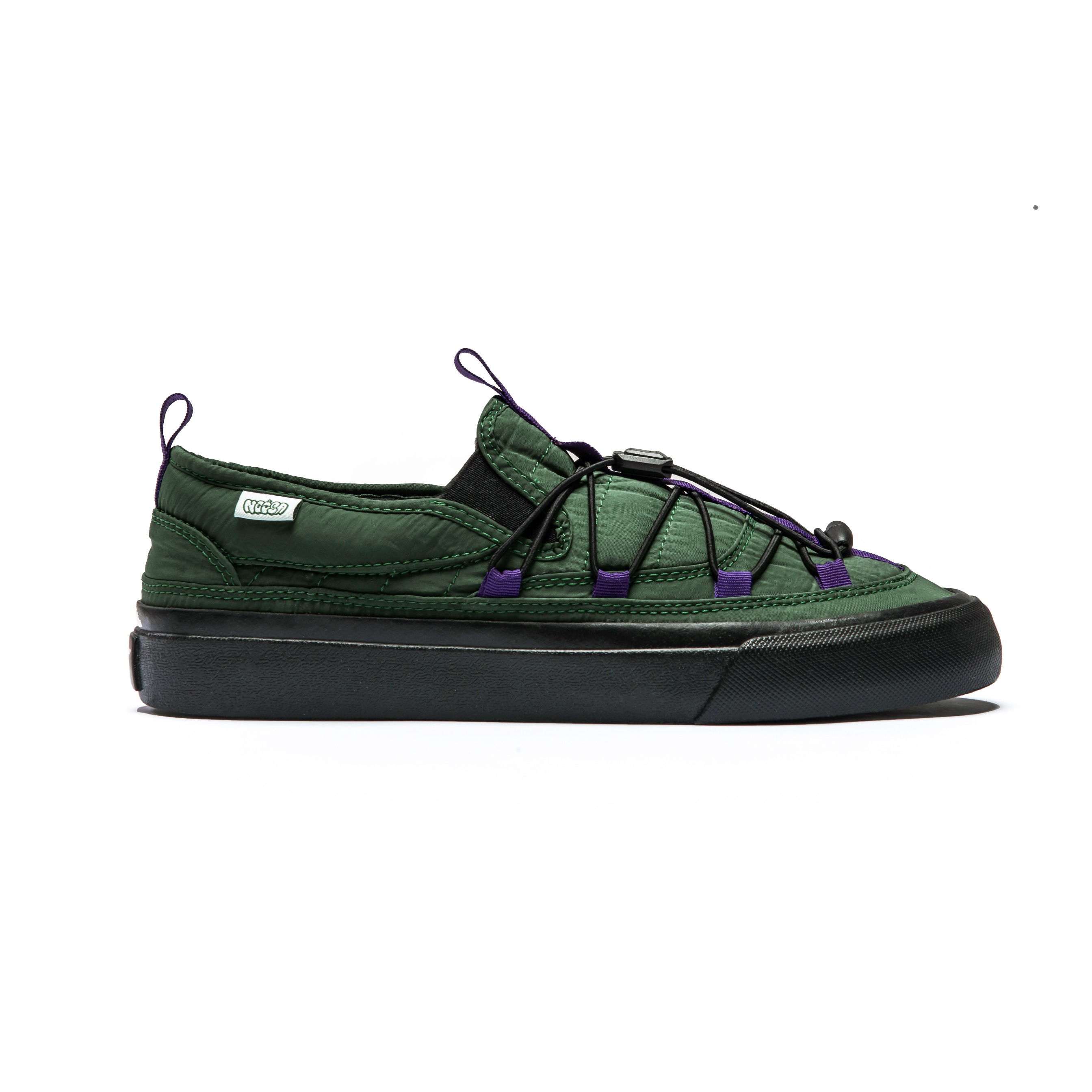 NOOSA Liberta Slip On Puffer Dark Green