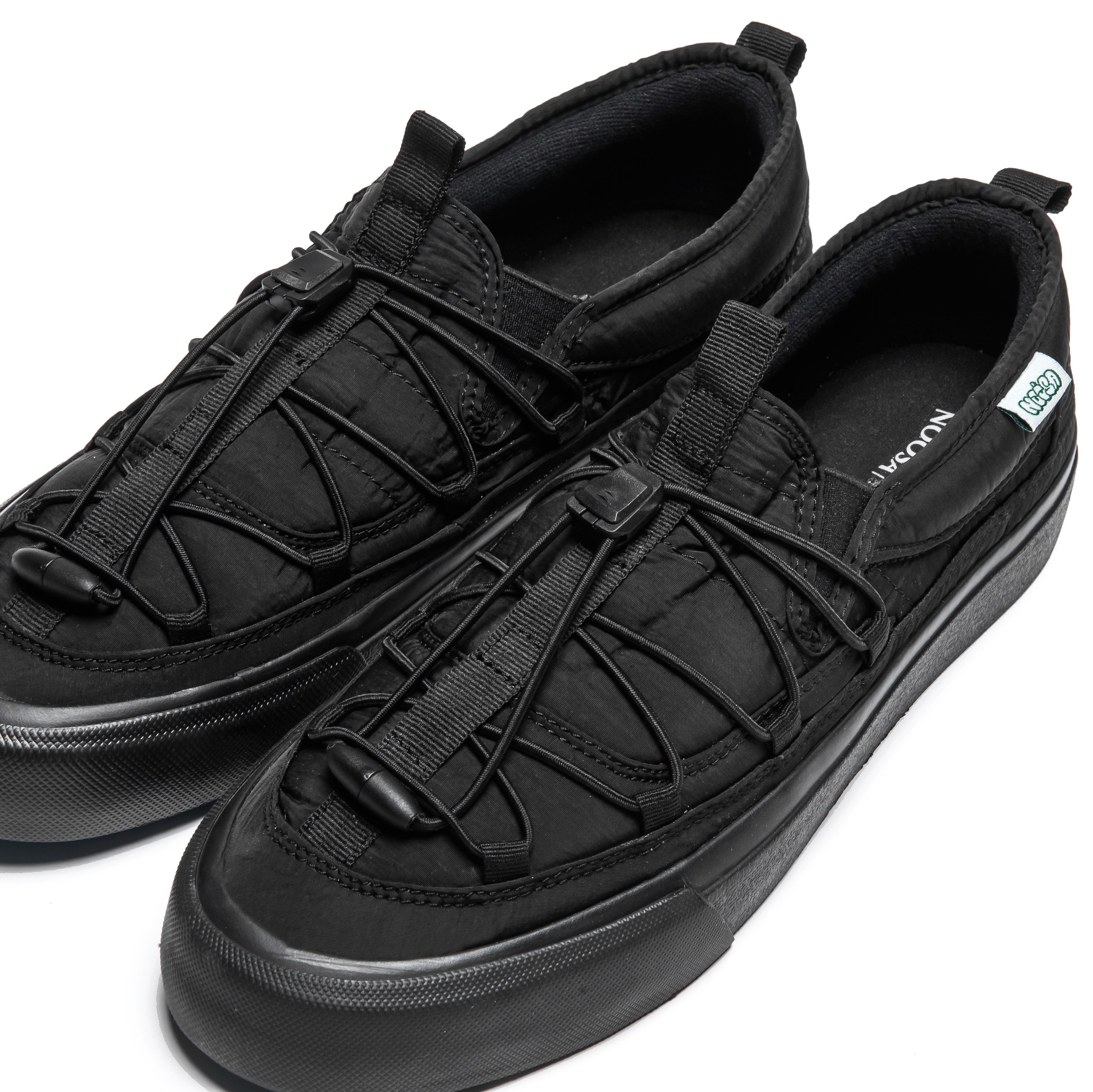 NOOSA Liberta Slip On Puffer Full Black