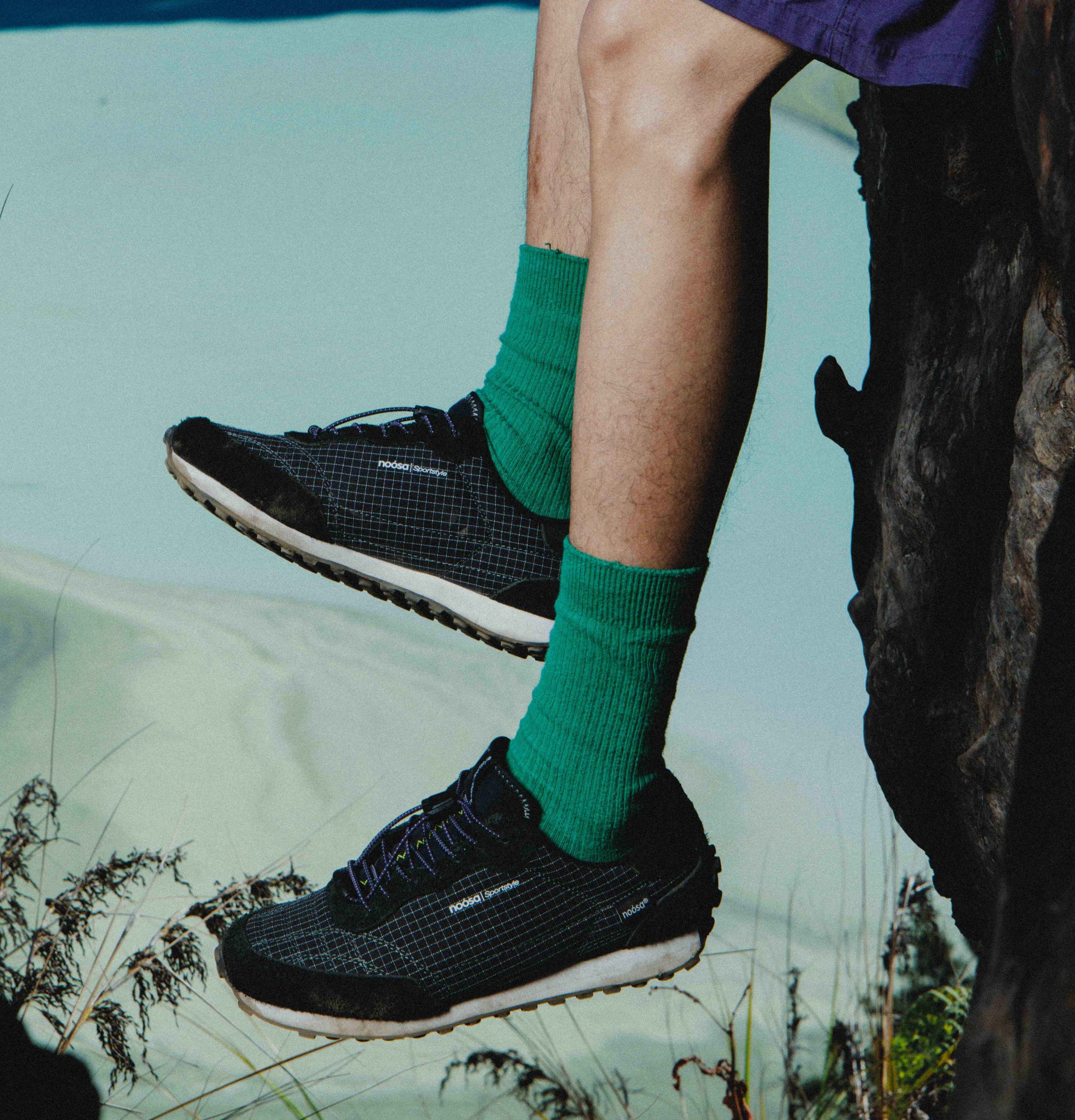NOOSA Retro Runner V.2 Black Reflective
