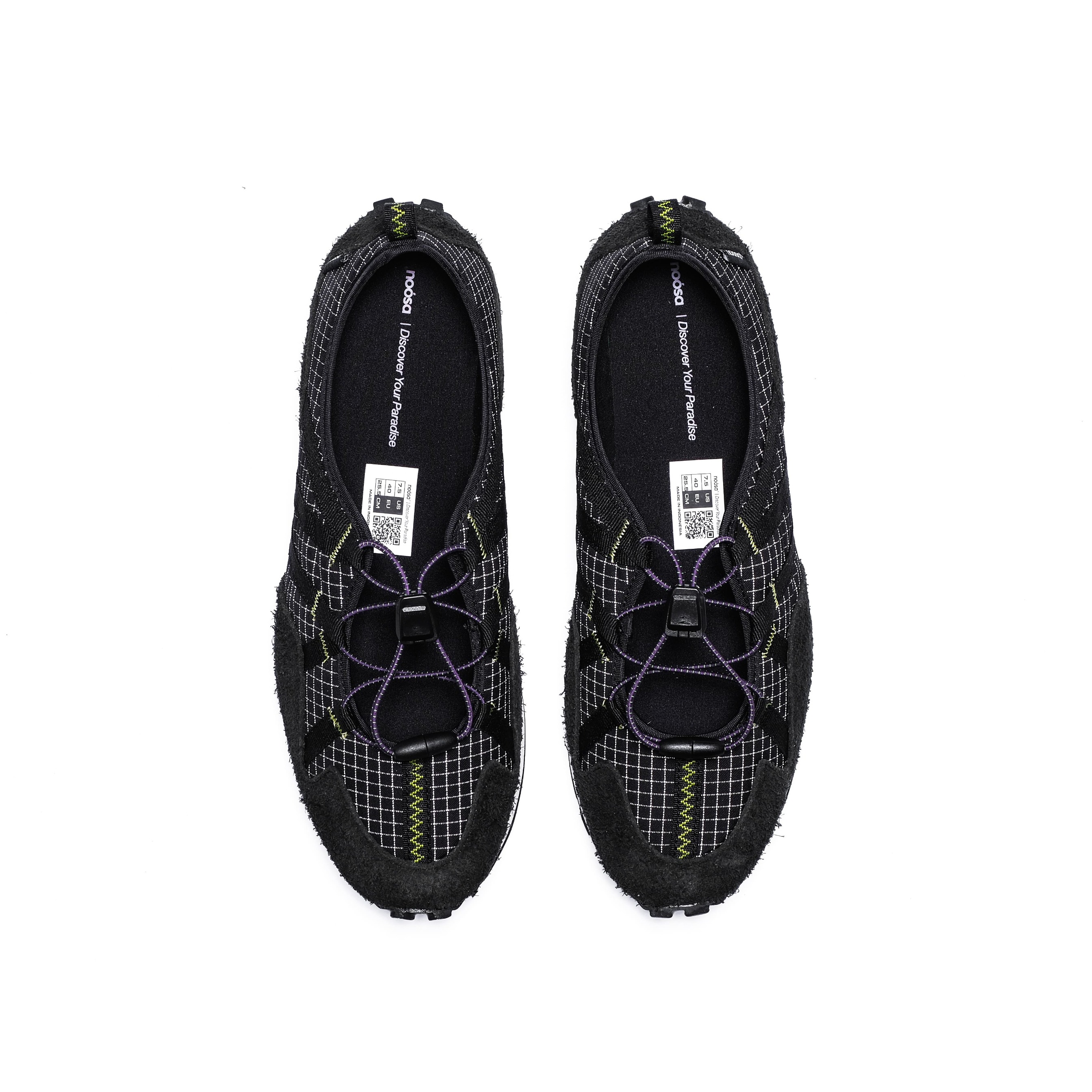 NOOSA Noire Flux Black Reflective