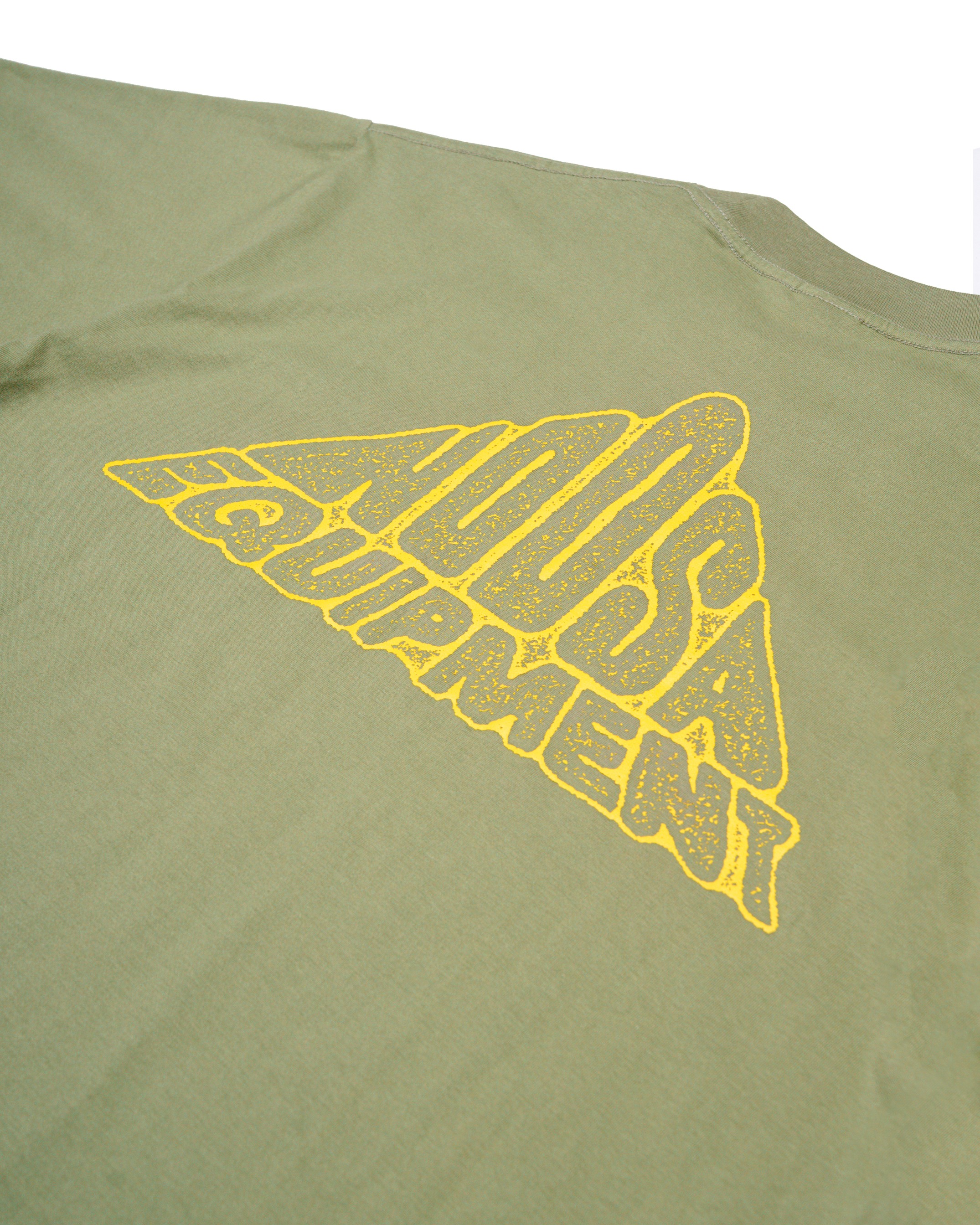 NOOSA Equipment Triangle Logo Tee - Olive