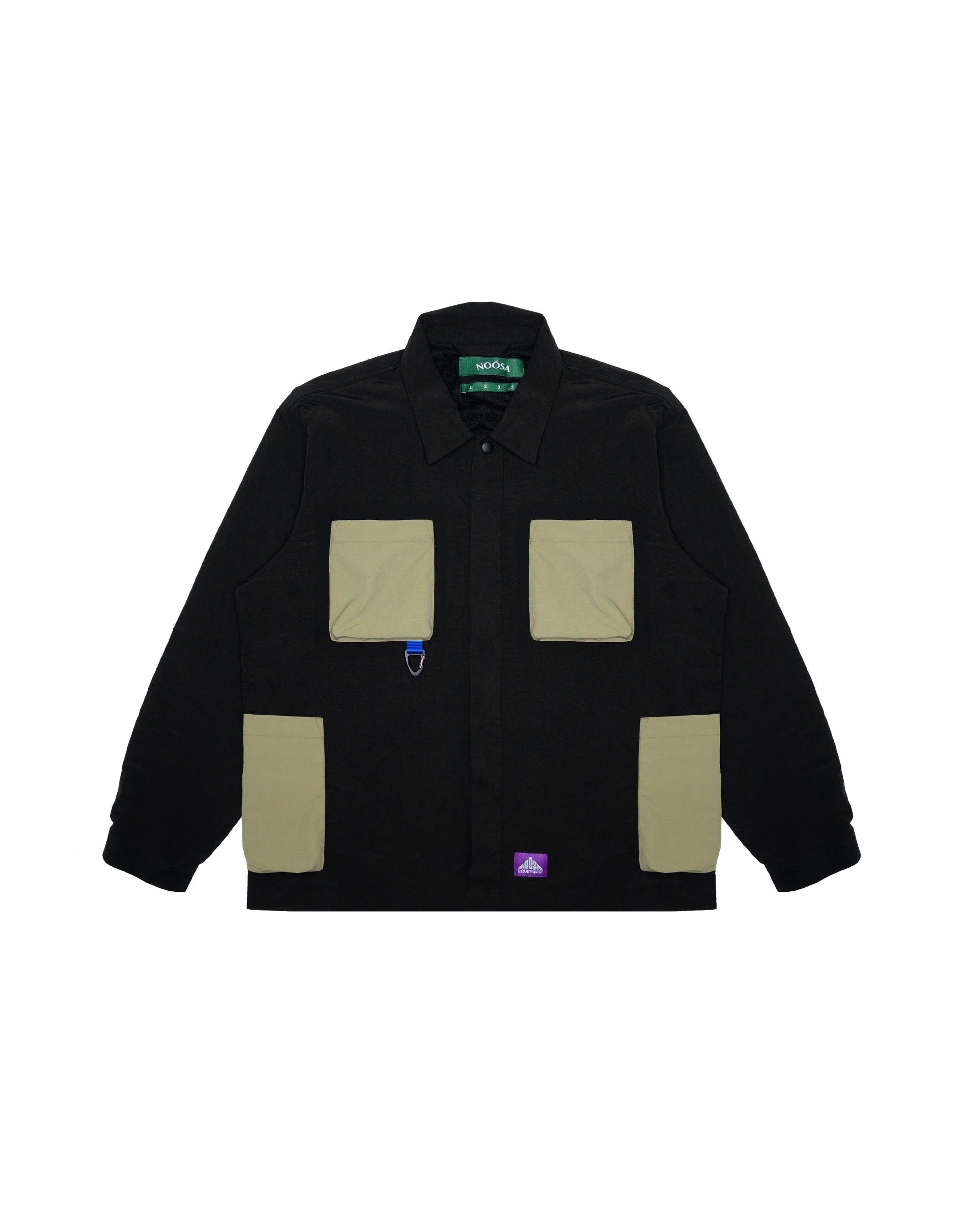 NOOSA Equipment Mantis Coach Jacket - Black Olive
