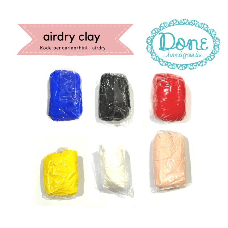 Image of Done Hnadymade airdry clay adonan clay sculpting doll art miniatur charm clay craft action figure miniature