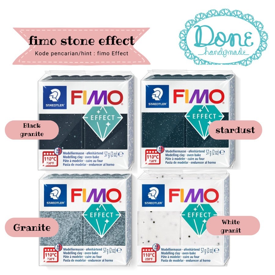 Image of Done Handymade polymer clay fimo effect bahan clay craft jual fimo jual polymer clay donehandymade done handymade jual bahan kerajinan tangan