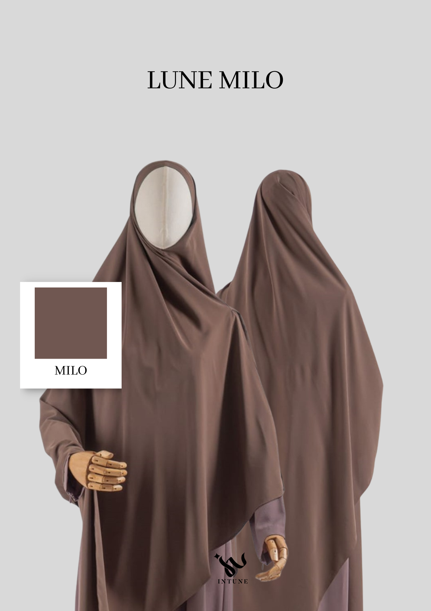 Intune Hijab Pasban Pasmina Bandana Marina Nyaman Ringan Simple Dan Elegan