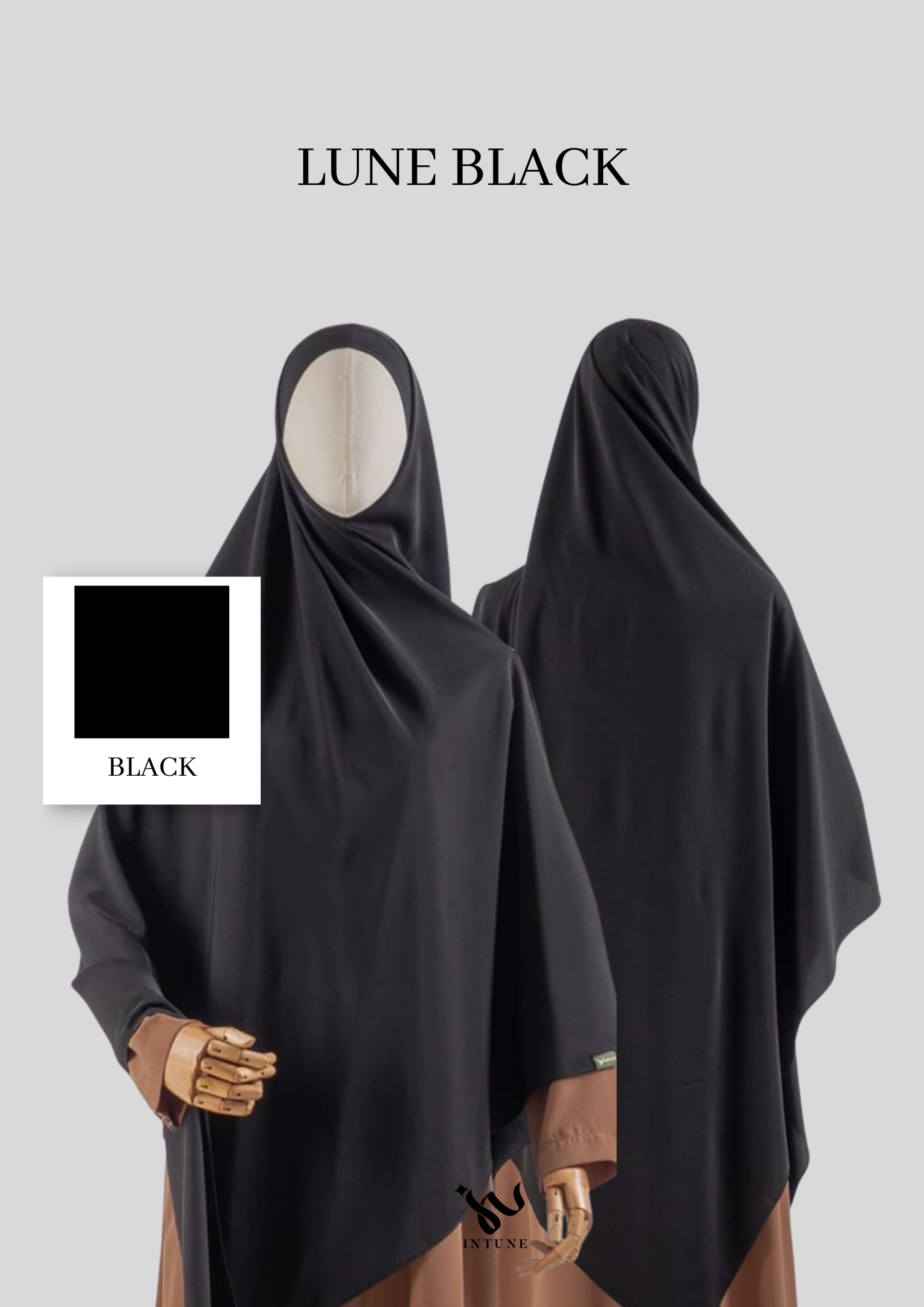 Intune Hijab Pasban Pasmina Bandana Marina Nyaman Ringan Simple Dan Elegan