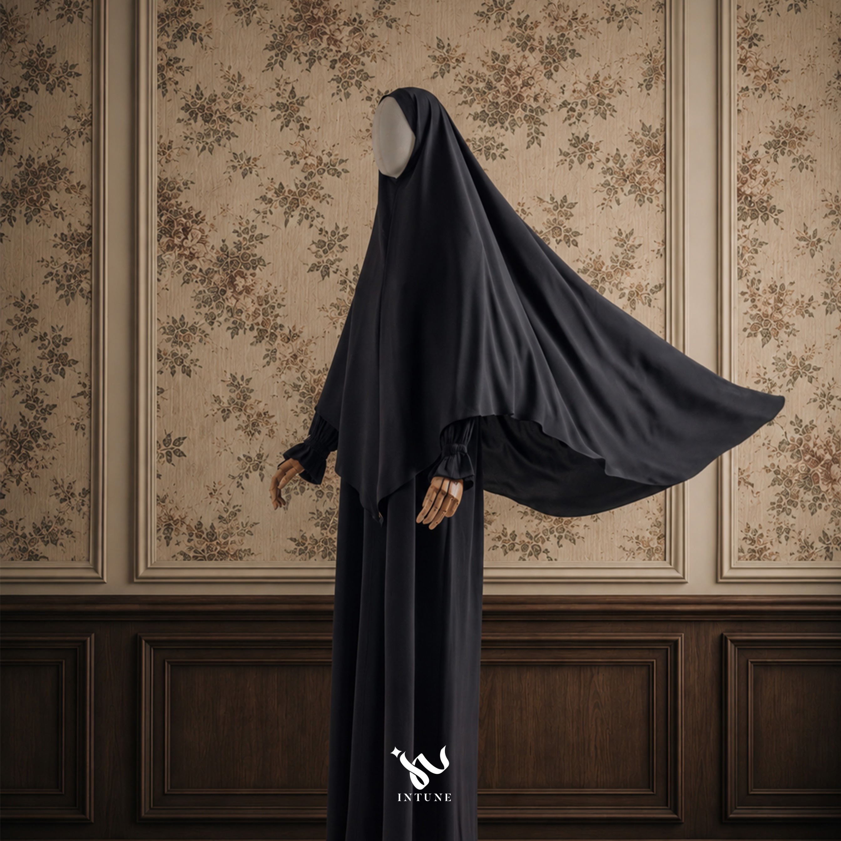 Intune Hijab Khimar Sadiida Marina Anti Uv Nyaman Ringan Simple Dan Elegan