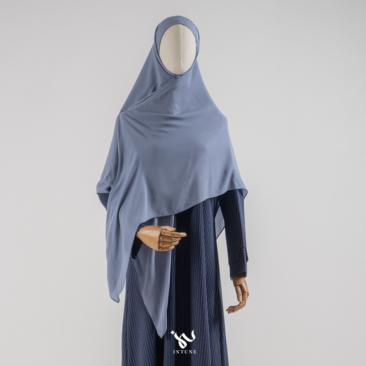 INTUNE SABA KHIBAN KHIMAR BANDANA SQUARE BAHAN VOAL DAN TENCEL