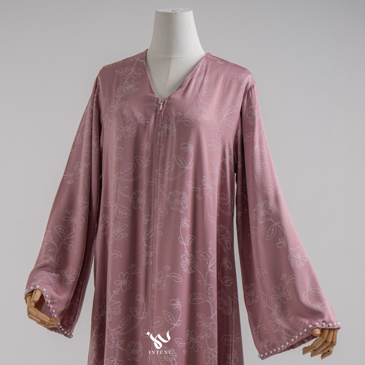 Intune Hijab Sofiya Gamis Rayon Abaya Umroh Haji Simple Elegan Dan Nyaman