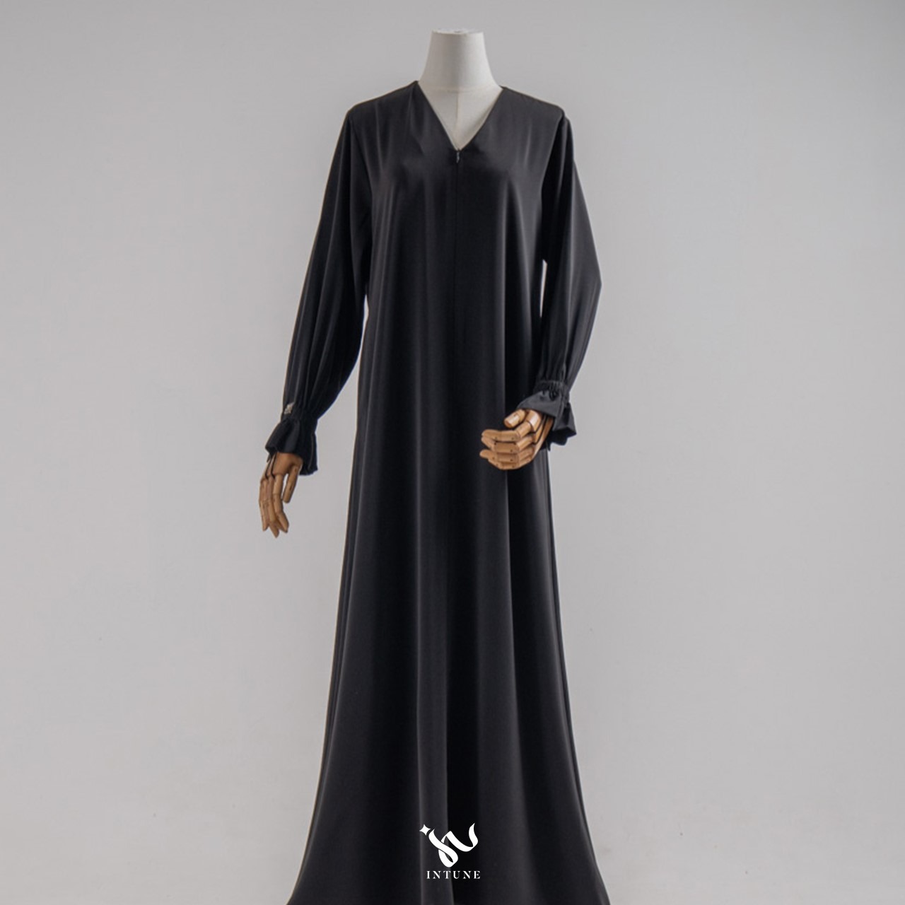 INTUNE HIJAB SADIIDA GAMIS POLOS ABAYA UMROH HAJI MARINA ANTI UV SIMPLE ELEGAN