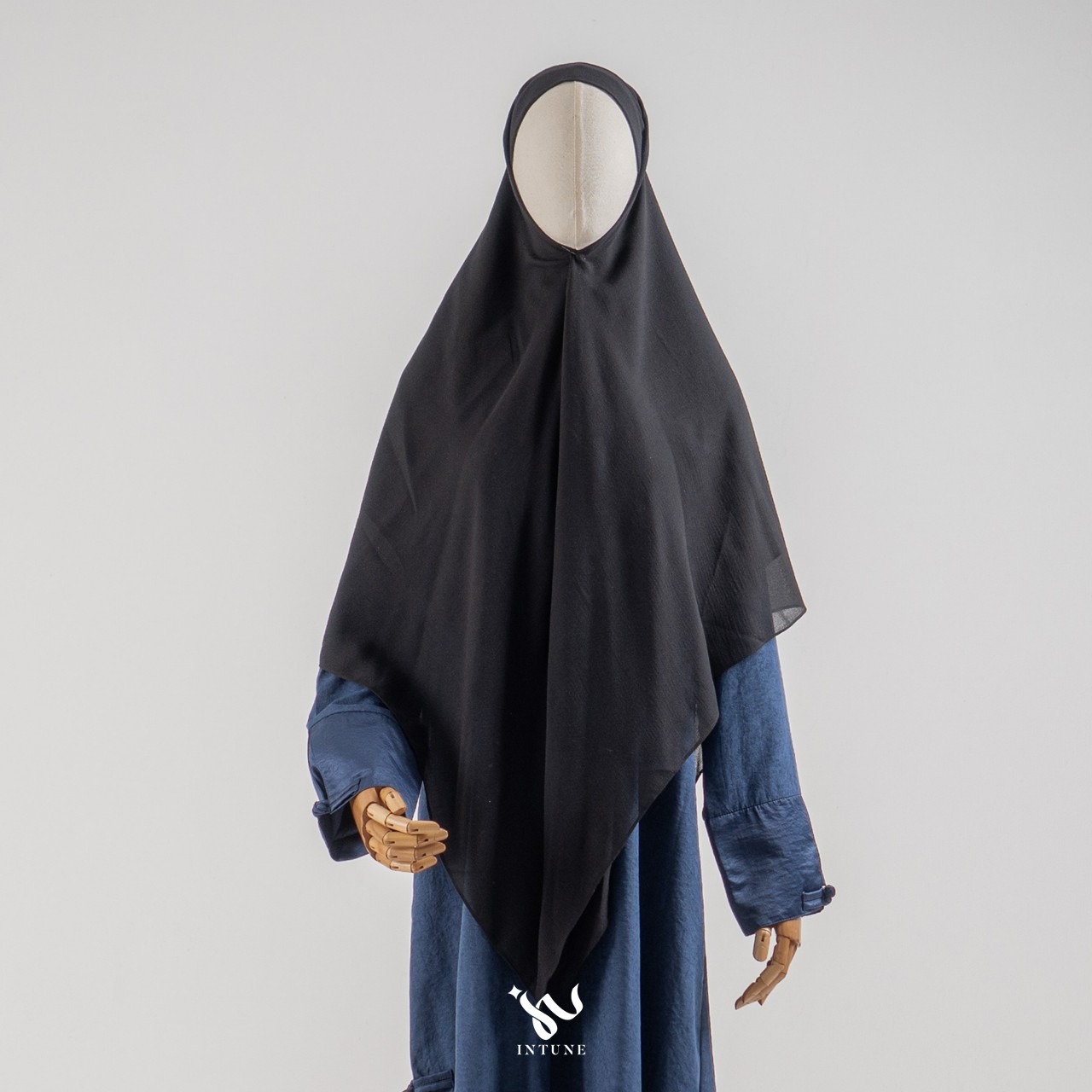 INTUNE SABA KHIBAN KHIMAR BANDANA SQUARE BAHAN VOAL DAN TENCEL