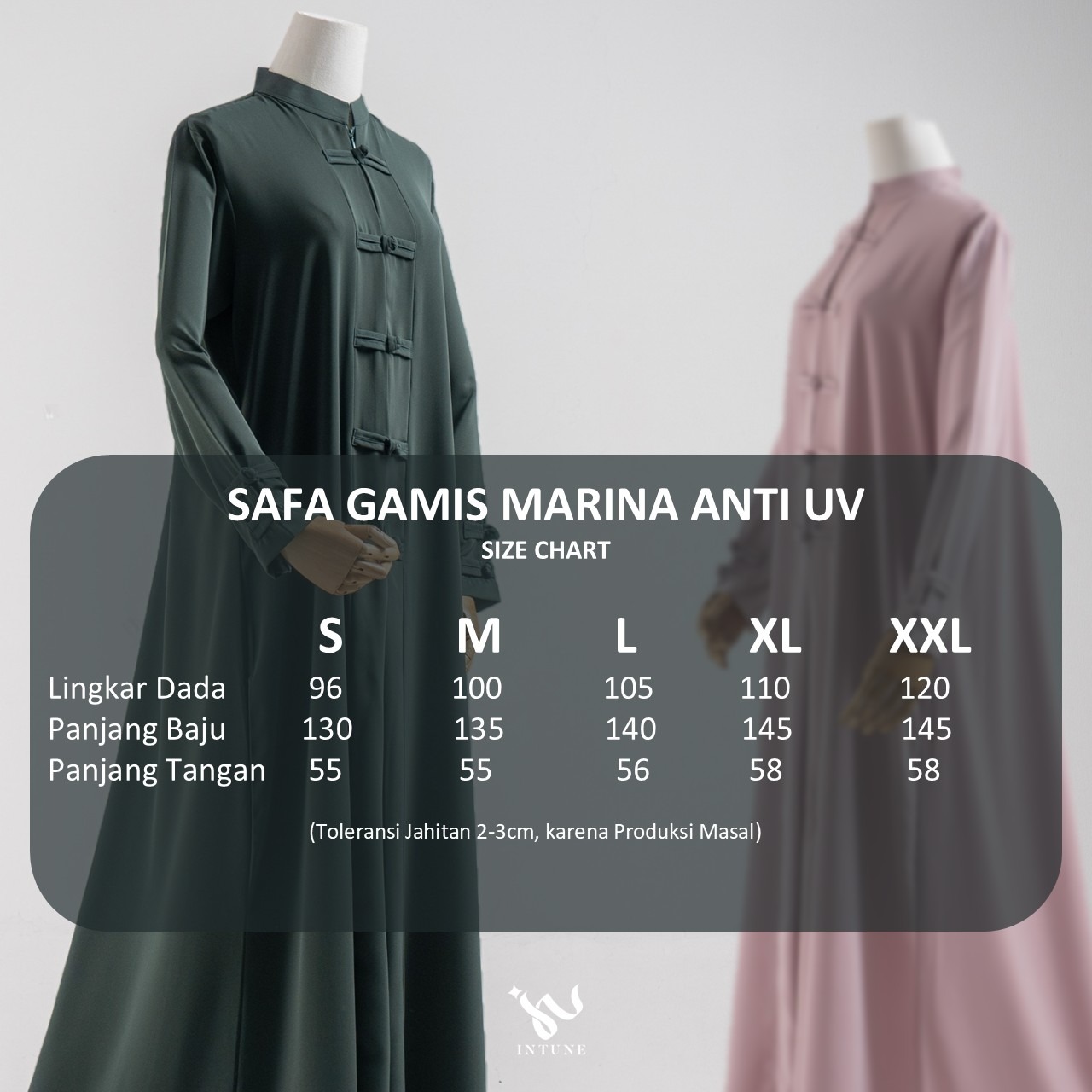 INTUNE HIJAB SAFA GAMIS CHEONGSAM