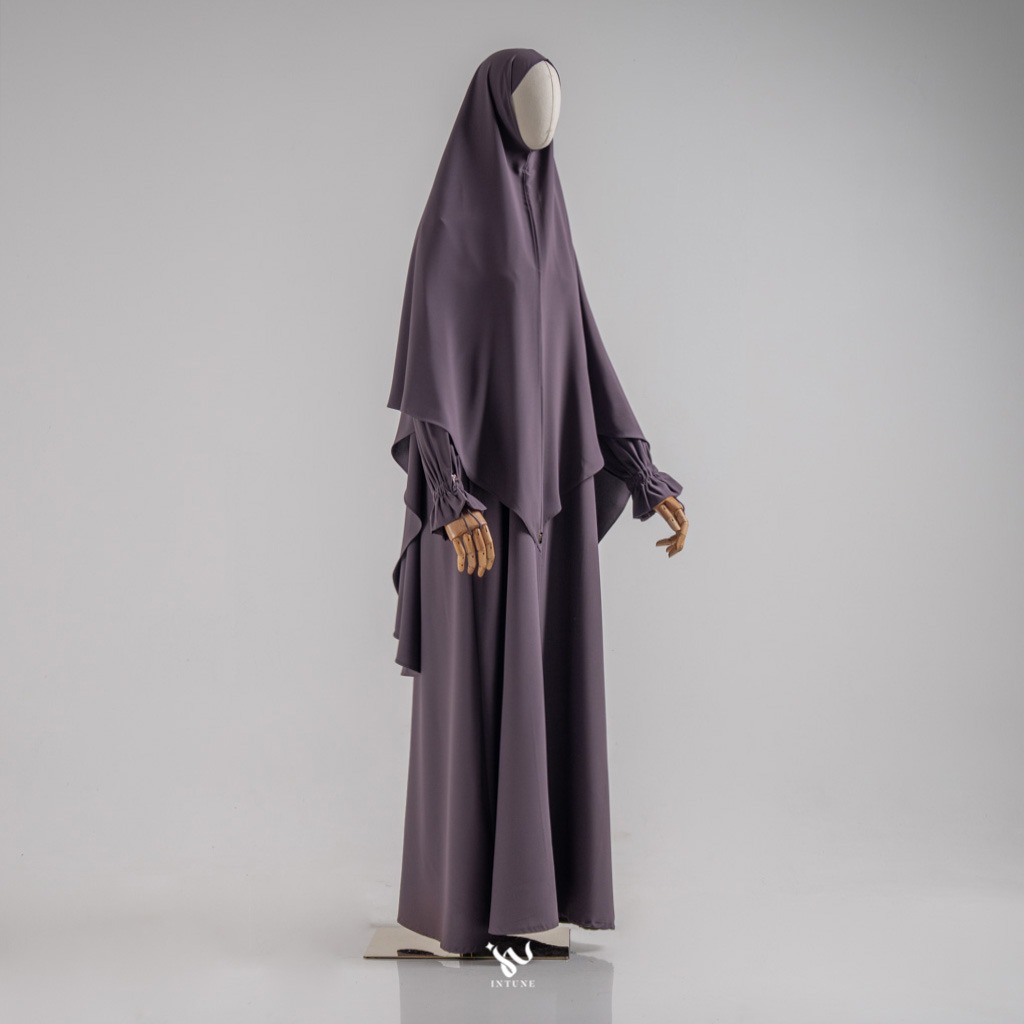 Intune Hijab Khimar Sadiida Marina Anti Uv Nyaman Ringan Simple Dan Elegan