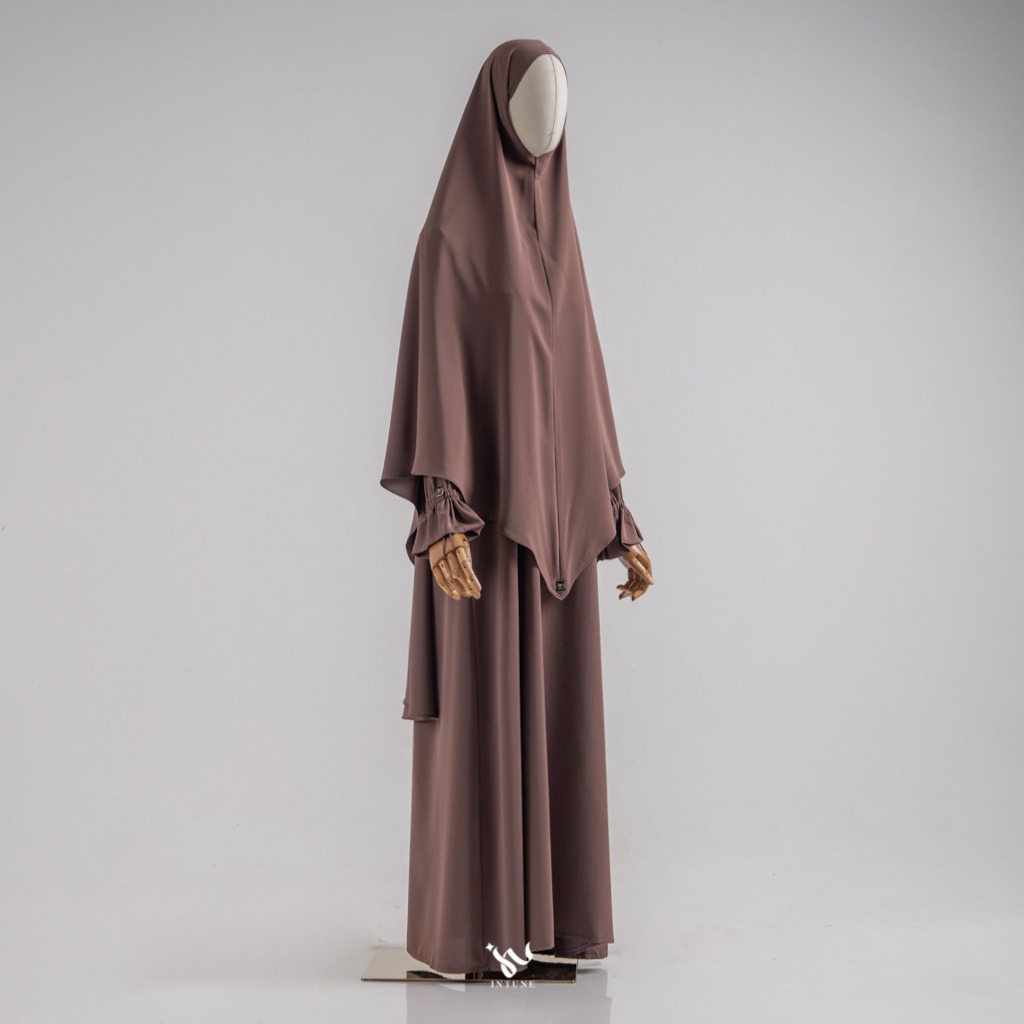 Intune Hijab Khimar Sadiida Marina Anti Uv Nyaman Ringan Simple Dan Elegan