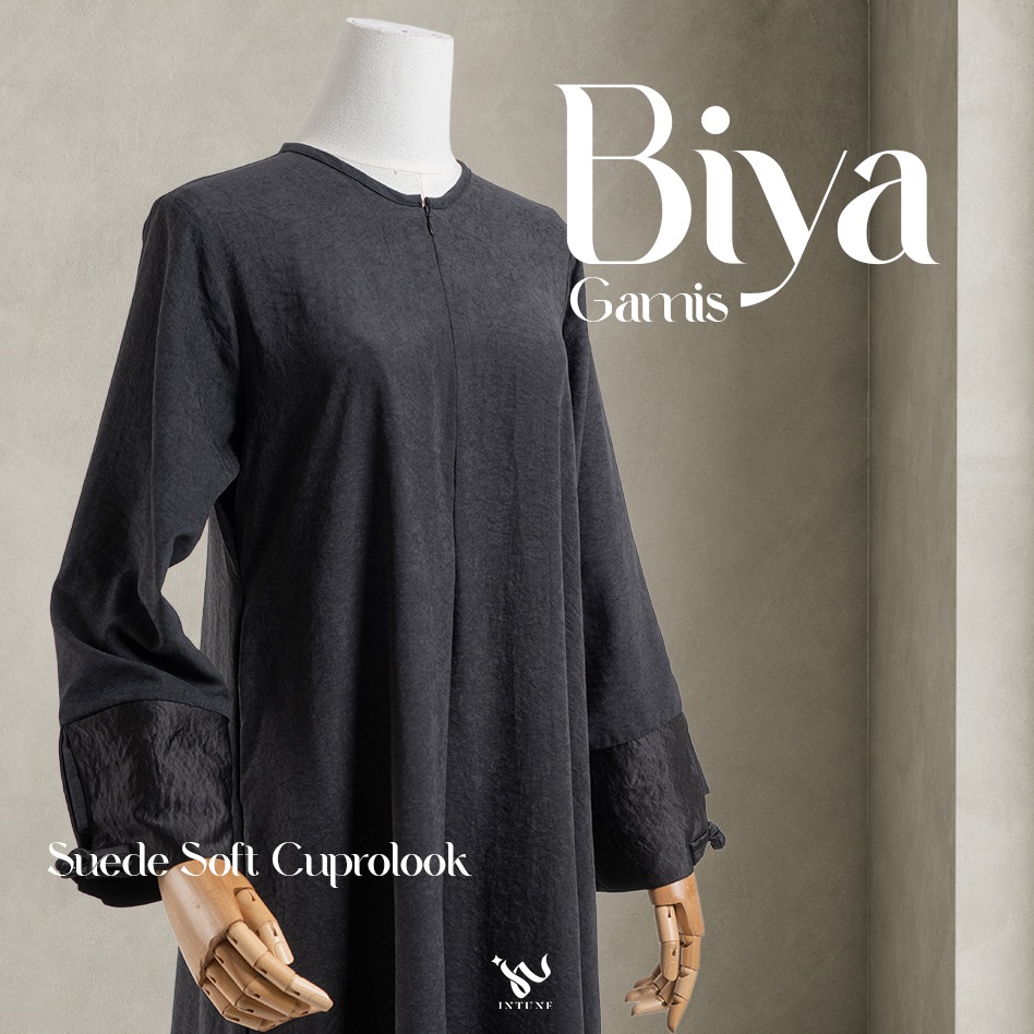 INTUNE HIJAB BIYA GAMIS SOFT SUEDE CUPROLOOK